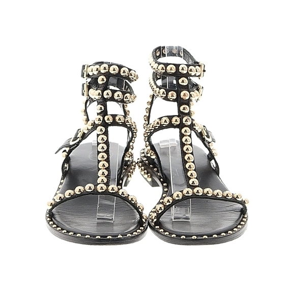 Ash Black Studded Sandals - Picture 2 of 2